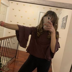 Jolie Flare Sleeve Loose Top